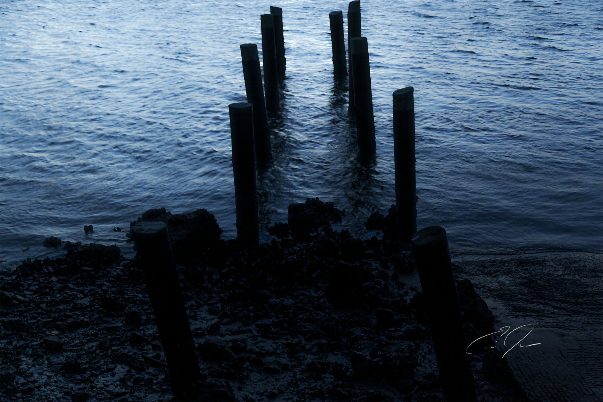 Art Contemporary Landscape Photography Prints 'Pier's End' Eric C. Jackson Studio