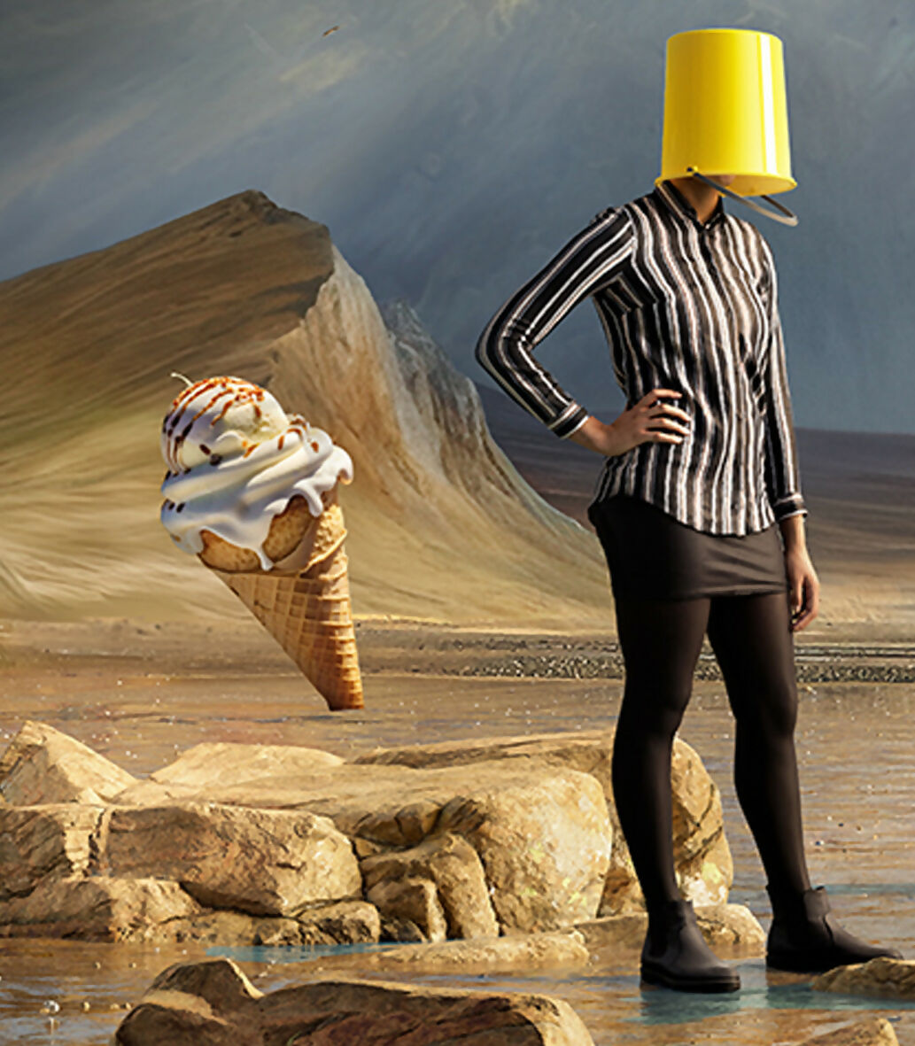 Surrealism Bucketheads john hollander