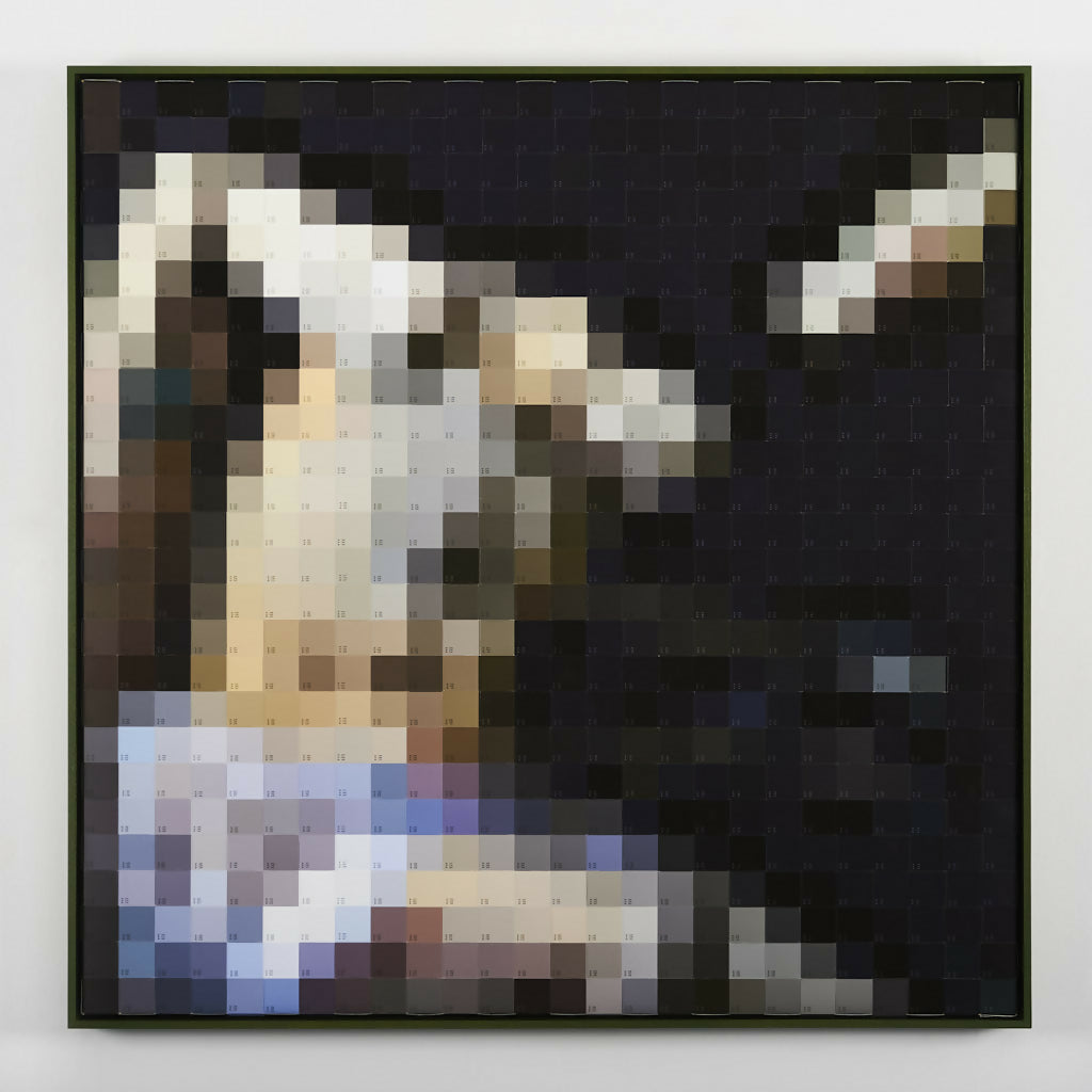 Dig ital Figurative Mixed Media Mosaic Photography Prints Sex Symbol - Gérard de la nuit Frank Desgagnes