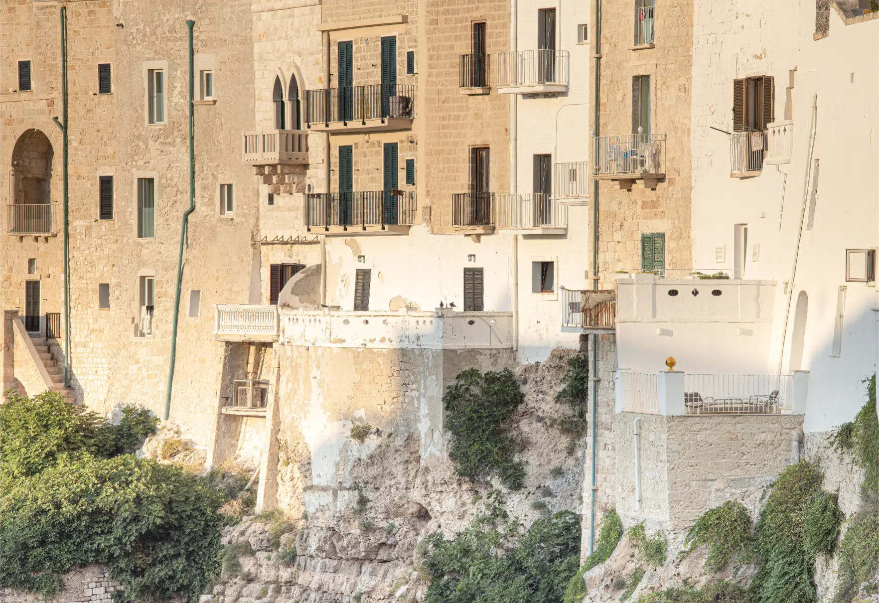 photography Prints 'FACADE OF POLIGNANO' Erin Rudzinski