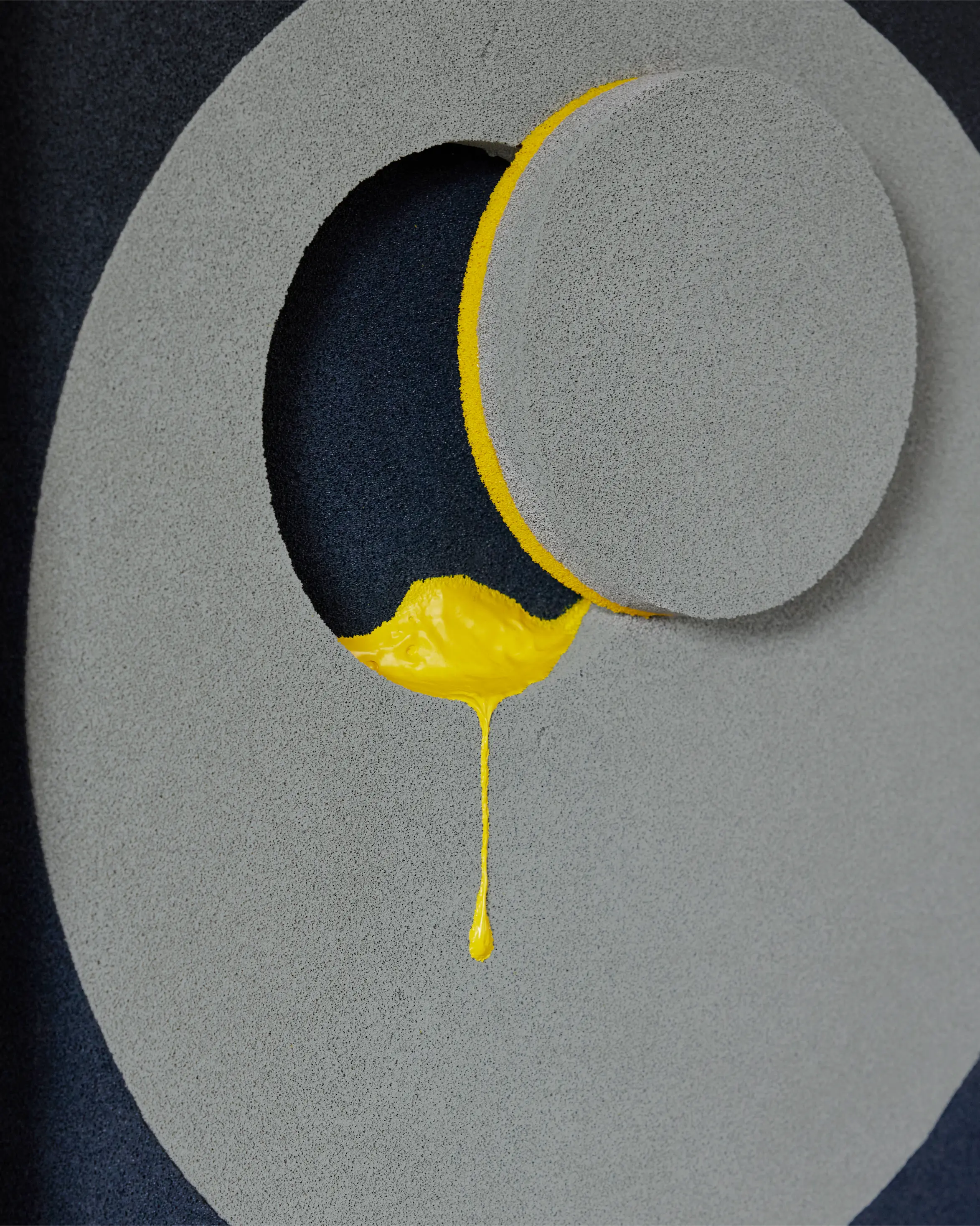 Abstract MDF Sculpture 'I SHOOT TO THE MOON' Eni Pullumbi