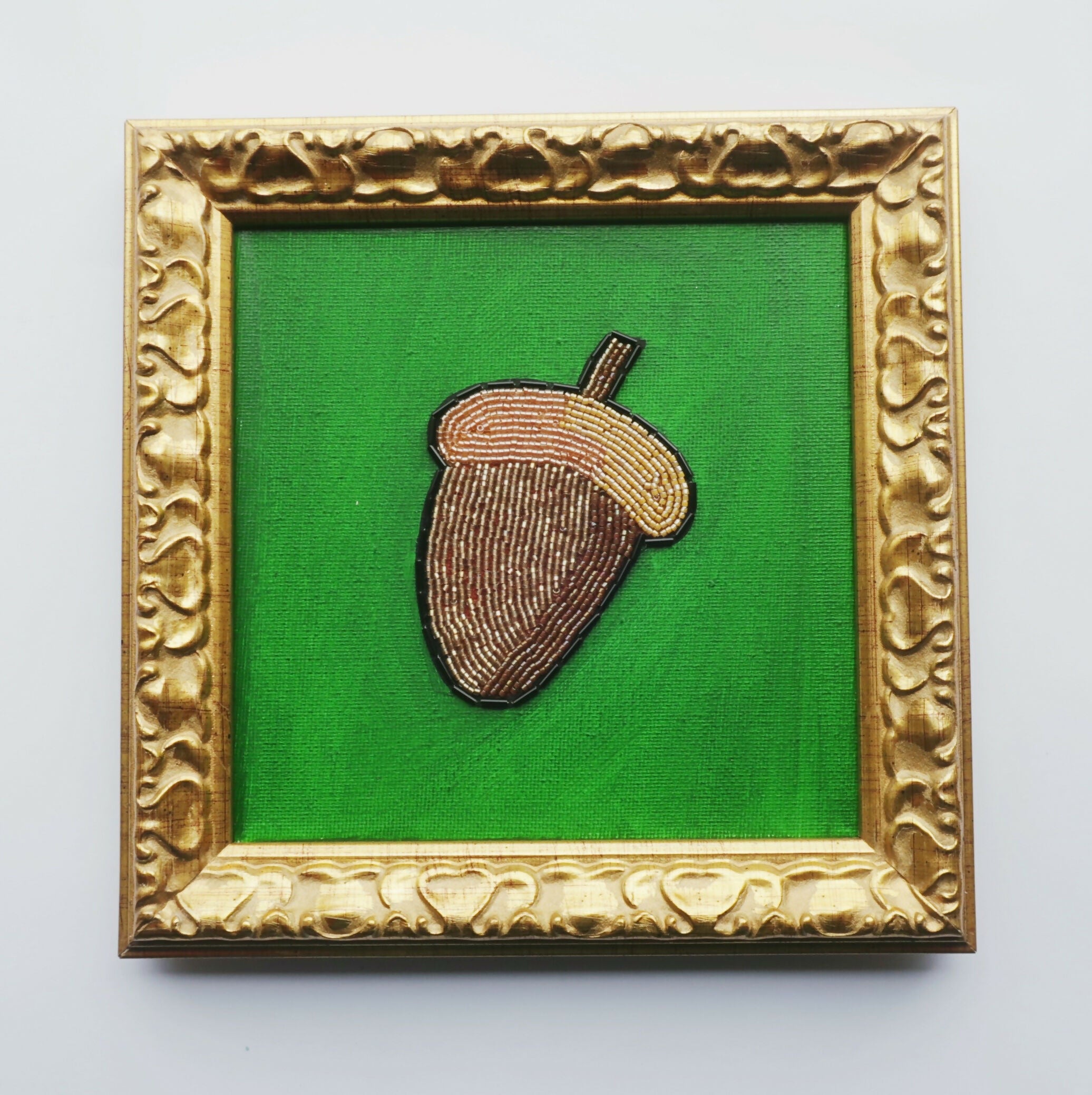 Art Contemporary Mixed Media Pop Art Abundant Acorn Jovanitha