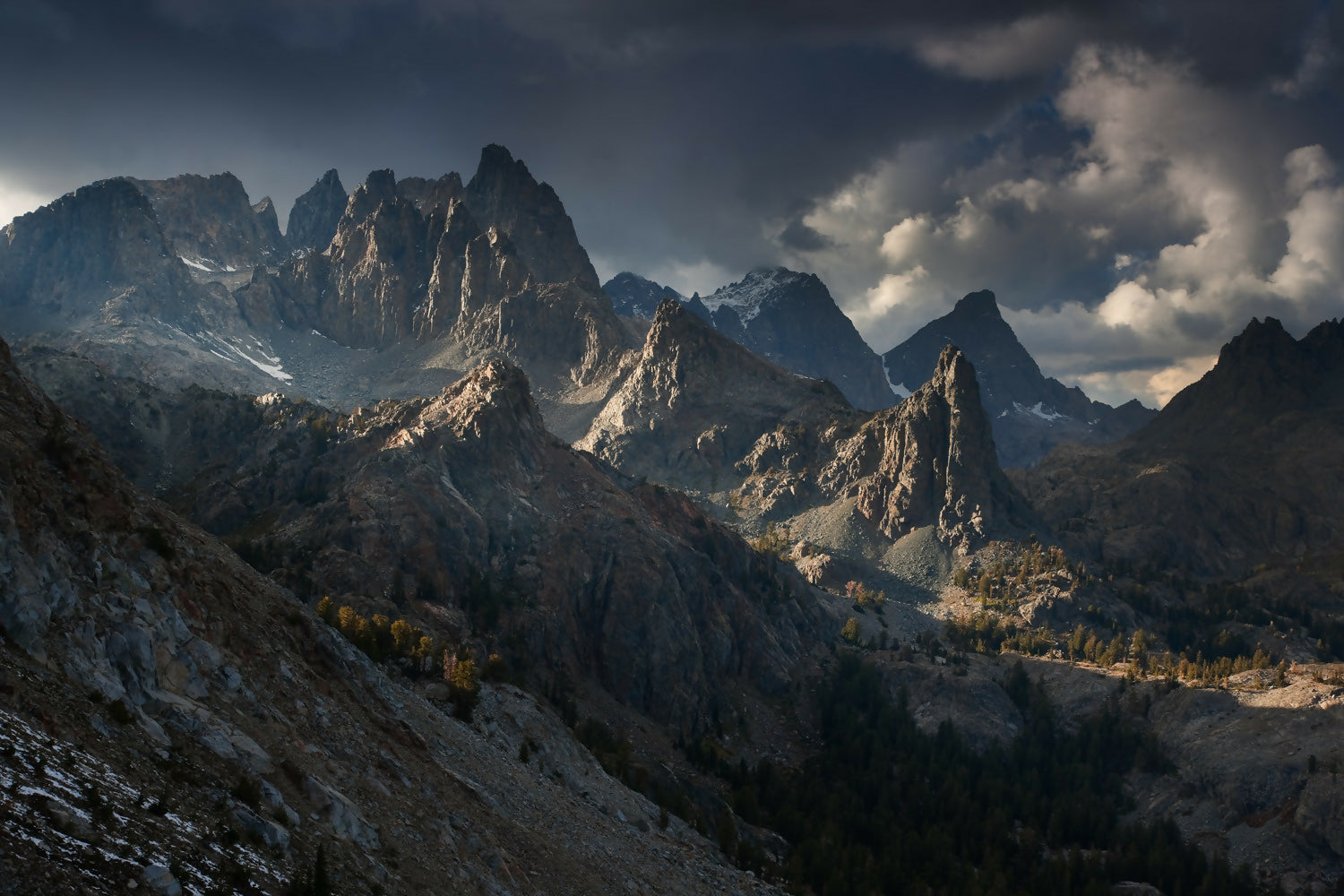 Landscape Photography Nancy Pass, Minarets, Ansel Adams Wilderness, California Peter Essick