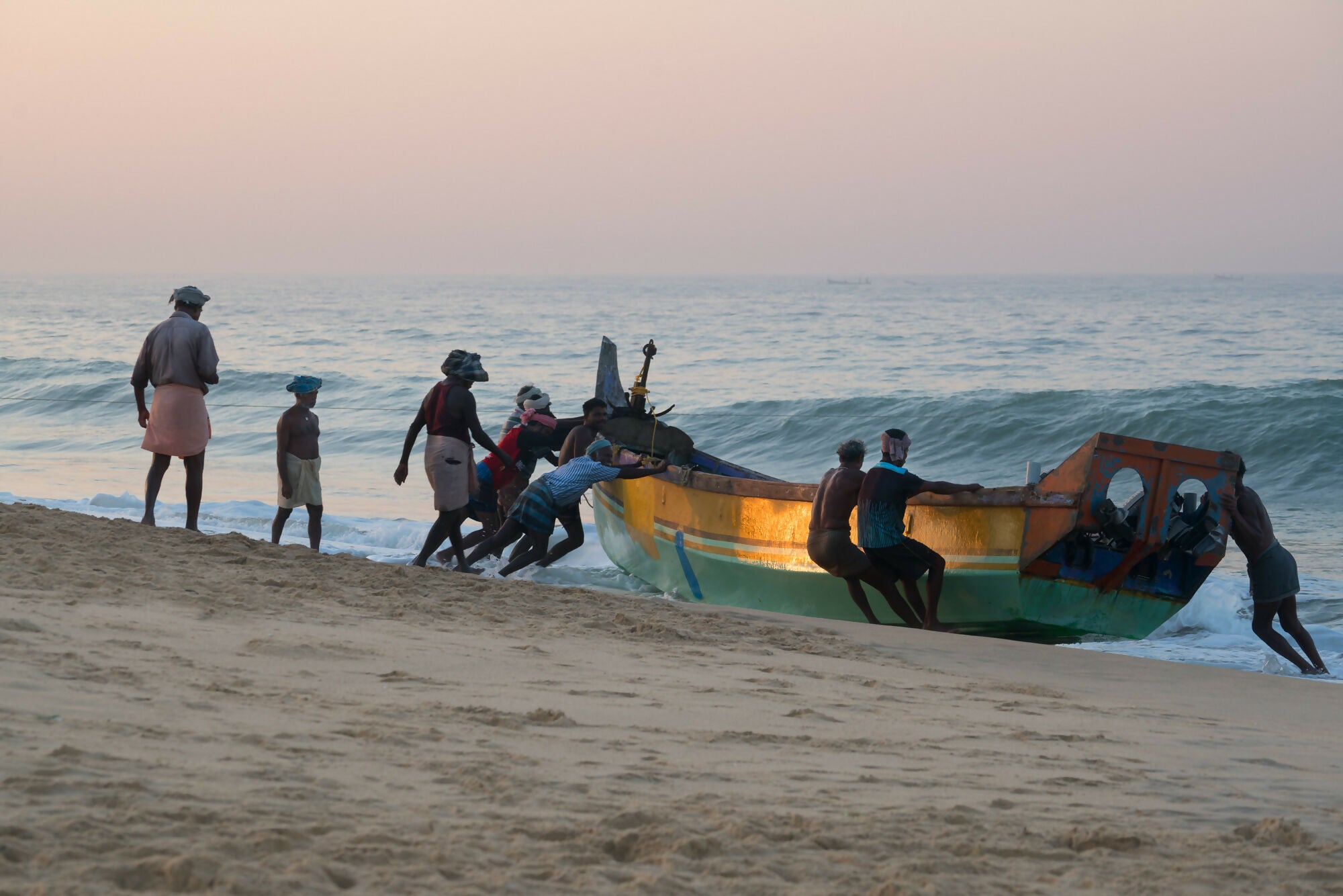 Landscape Photography Prints 'The fishermen' Aline Karagozlu