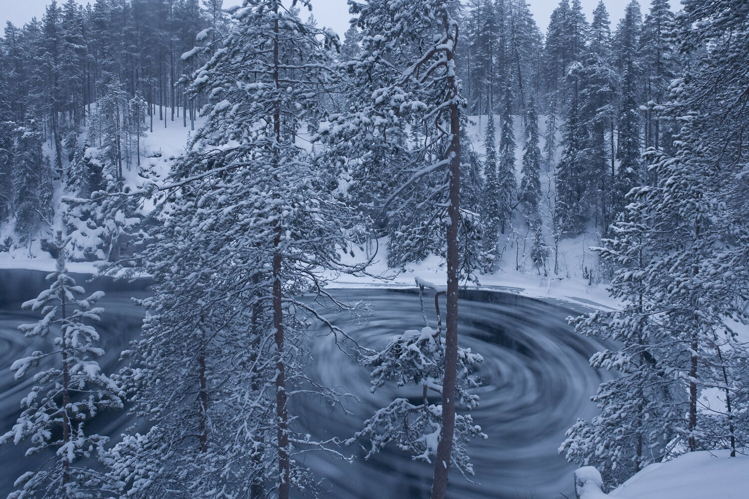 Landscape Photography Winter, Oulanka National Park, Finland. Peter Essick