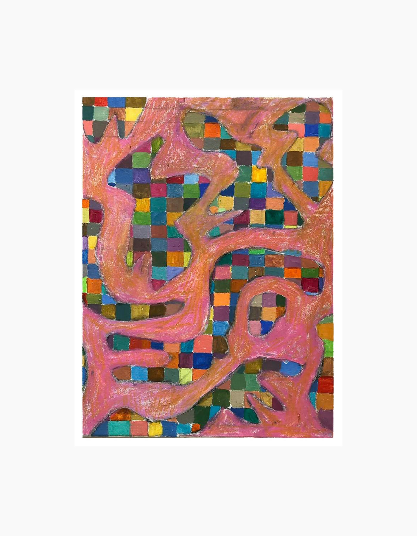 painting Untitled Grid Painting 2 Carol Heft